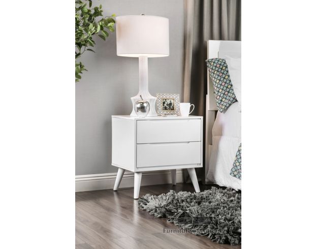 Furniture Of America Lennart White Nightstand large image number 2