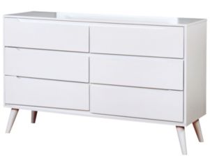 Furniture Of America Lennart White Dresser
