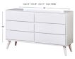 Furniture Of America Lennart White Dresser small image number 3