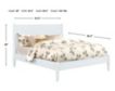 Furniture Of America Lennart 3-Piece White Queen Bed Set small image number 5