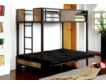 Furniture Of America Clapton Twin Over Futon Bunk Bed small image number 4