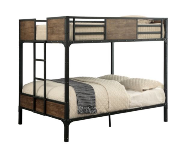 Furniture Of America Clapton Full over Full Bunk Bed large image number 1