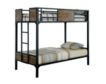 Furniture Of America Clapton Twin over Twin Bunk Bed small image number 1