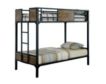 Furniture Of America Clapton Twin over Twin Bunk Bed small image number 3