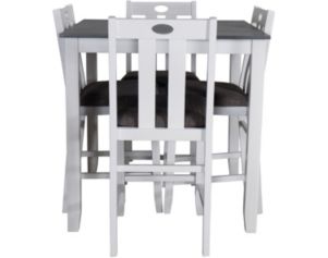 Furniture Of America Dunseith White 5-Piece DIning Set