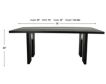 Furniture Of America Evangeline Black Dining Table small image number 6