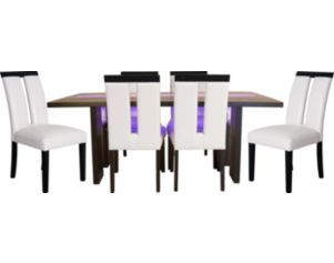 Furniture Of America Evangeline 7-Piece Dining Set