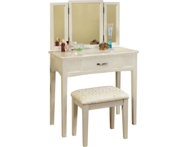 Furniture Of America Potterville Vanity w/ Stool large image number 1