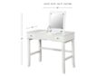 Furniture Of America Kelis Vanity with Stool small image number 9