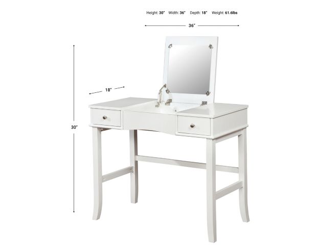 Furniture Of America Kelis Vanity with Stool large image number 9