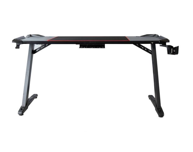 Furniture Of America Good Game Black Gaming Desk large image number 2