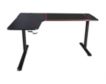 Furniture Of America Good Game Black Corner Gaming Desk small image number 2