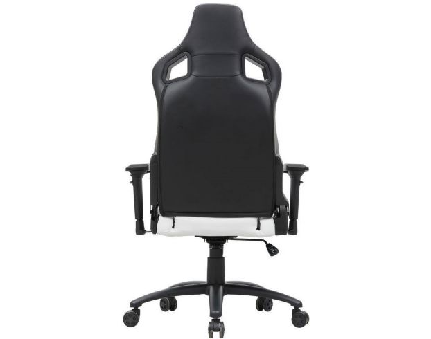Furniture Of America Good Game White and Black Racing Gaming Chair large image number 4