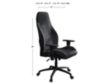Furniture Of America Good Game Black and White Gaming Chair small image number 3