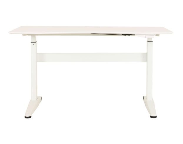 Furniture Of America Kilke White Sit/Stand Desk large image number 1