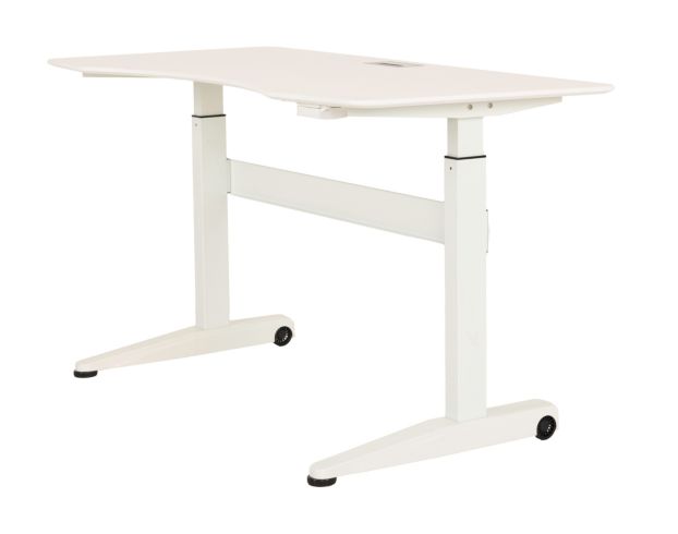 Furniture Of America Kilke White Sit/Stand Desk large image number 3