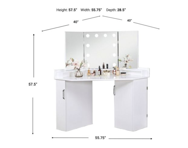 Furniture Of America Lorybelle Vanity large image number 5