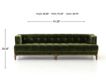 Four Hands Dylan Sapphire Olive Sofa small image number 12