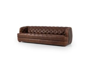 Four Hands Paul Raleigh Cigar Genuine Leather Sofa