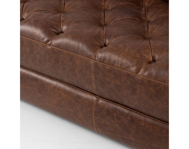 Four Hands Paul Raleigh Cigar Genuine Leather Sofa large image number 7