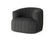 Four Hands Elliana Charcoal Boucle Swivel Chair small image number 3