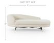 Four Hands Carmela Irving Taupe Chaise small image number 15