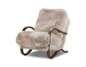 Four Hands Tobin Taupe Magnolian Fur Accent Chair