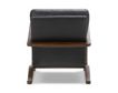 Four Hands Paxon Black Genuine Leather Accent Chair small image number 4