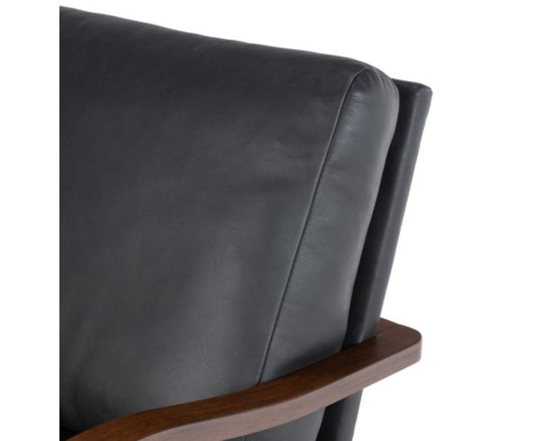 Four Hands Paxon Black Genuine Leather Accent Chair large image number 6