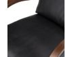 Four Hands Paxon Black Genuine Leather Accent Chair small image number 8