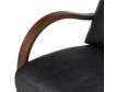 Four Hands Paxon Black Genuine Leather Accent Chair small image number 10