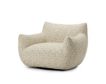 Four Hands Margot Solema Cream Swivel Chair small image number 3