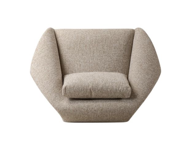 Four Hands Ezra Yuma Dove Swivel Chair large image number 6