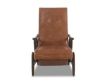 Four Hands Jarvis Dakota Tobacco Leather Pressback Recliner small image number 1