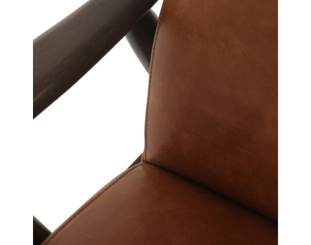 Four Hands Jarvis Dakota Tobacco Leather Pressback Recliner large image number 12