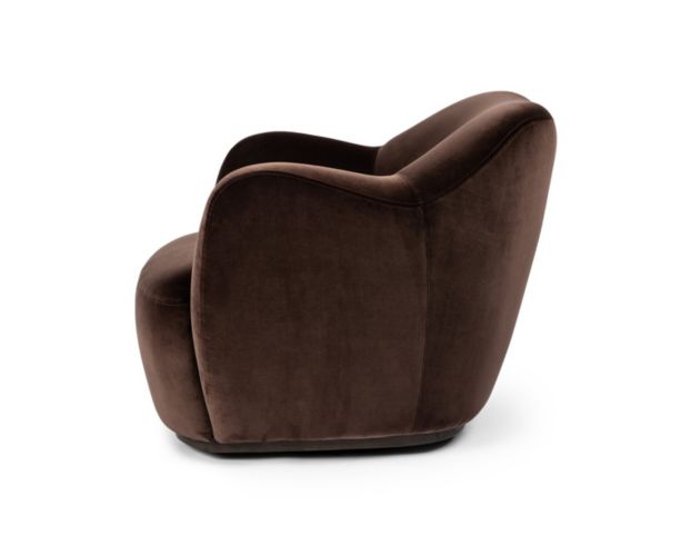 Four Hands Julius Surrey Cocoa Swivel Chair large image number 4