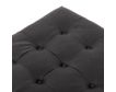 Four Hands Halston Heirloom Black Genuine Leather Ottoman small image number 6