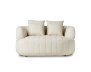 Four Hands Doss Media Altro Snow Boucle Chaise Lounge