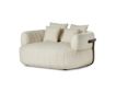 Four Hands Doss Media Altro Snow Boucle Chaise Lounge small image number 3