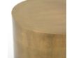 Four Hands Asher Ombre Brass End Table small image number 2