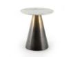 Four Hands Asher Armon Ombre Brass End Table small image number 1