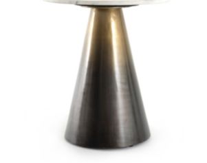 Four Hands Asher Armon Ombre Brass End Table