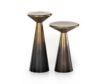 Four Hands Asher Ombre Brass End Table (Set of 2) small image number 1