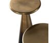 Four Hands Asher Ombre Brass End Table (Set of 2) small image number 5