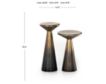 Four Hands Asher Ombre Brass End Table (Set of 2) small image number 10