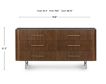 Four Hands Fletcher Terra Brown Oak Dresser small image number 11