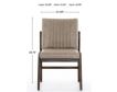 Four Hands Brennan Sonoma Gray Dining Chair small image number 13