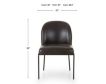 Four Hands Astrud Black Dining Chair small image number 8