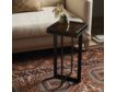 Four Hands Giselle Amber Cast Glass End Table small image number 1