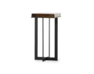 Four Hands Giselle Amber Cast Glass End Table